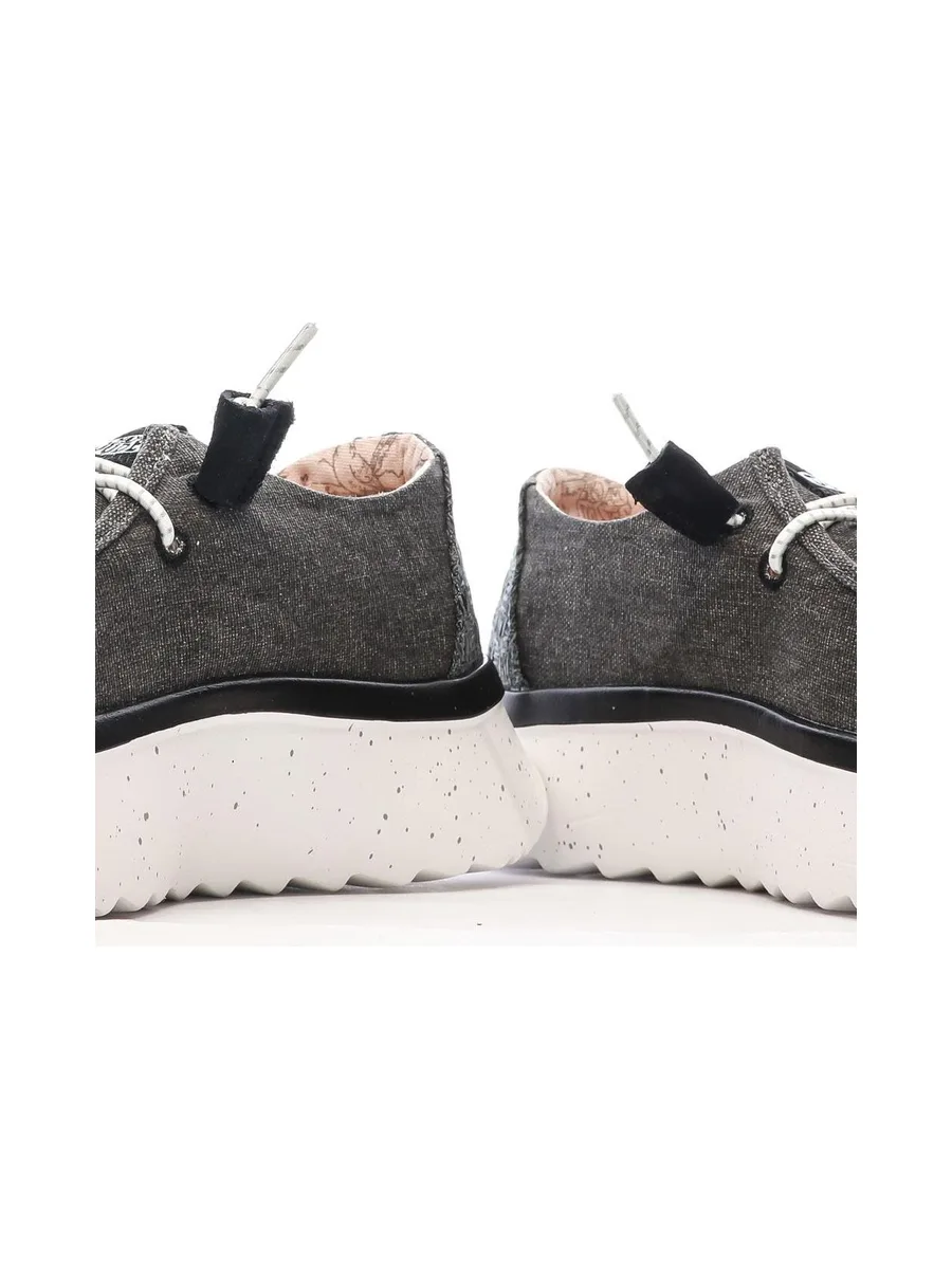 Chaussures Gris Moyen Femme Hey Dude Wally Sport Mesh 7
