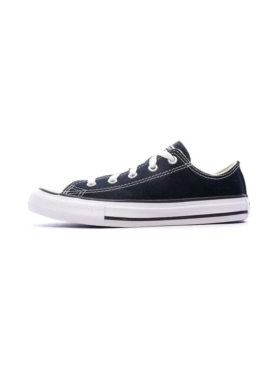 Baskets Noires Enfants Converse All Star OX 3J235C 2