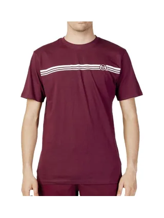 T-shirt Bordeaux Homme Sergio Tacchini Stripe B 1