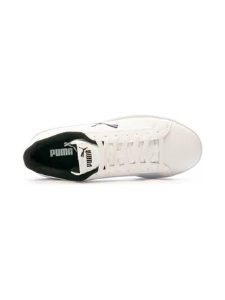 Baskets Blanches/Noires Garçon Puma Cat 4