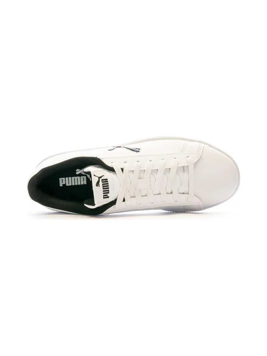 Baskets Blanches/Noires Garçon Puma Cat 5