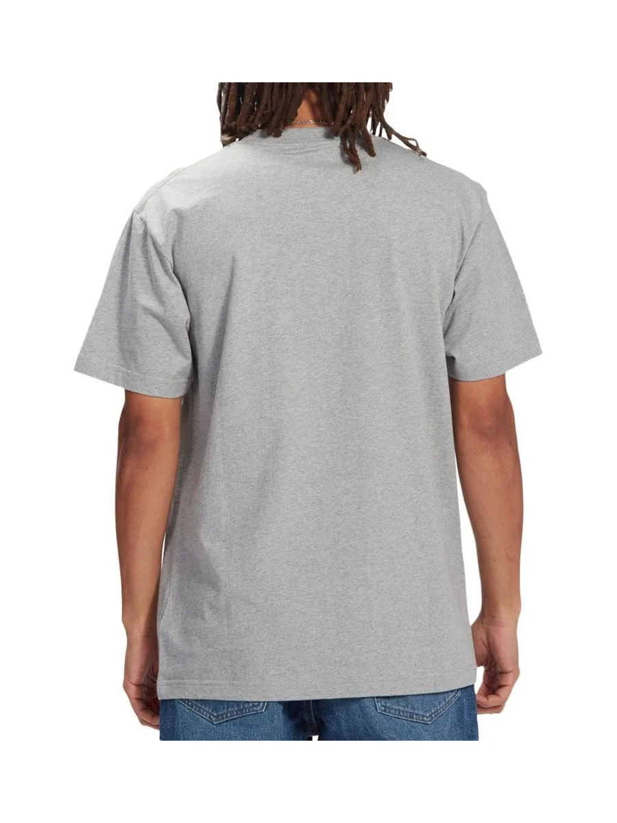 T-Shirt Gris Homme Dc shoes Pilot 3