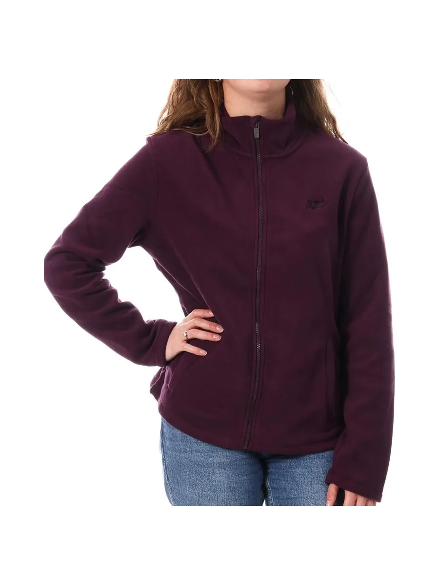 Polaire Zippé Violet Femme Lee Cooper Ozaya 2