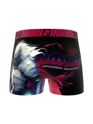 Boxer Noir/Rose Homme Freegun Microfibre 2