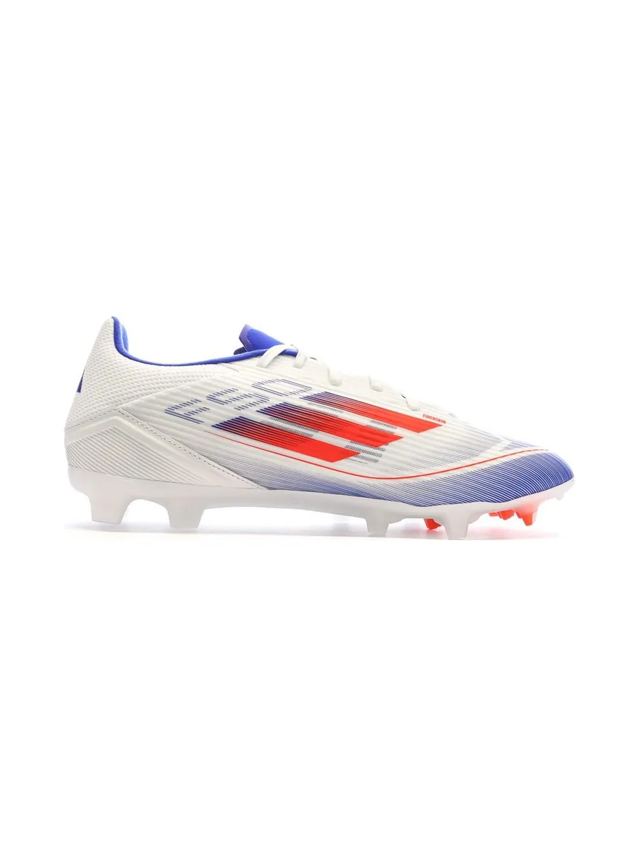 Chaussures de Foot Blanc/Bleu Adulte Adidas F50 League FG/MG 3