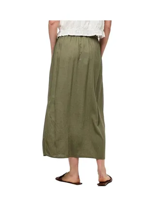 Jupe Verte Femme Pieces Pia 3