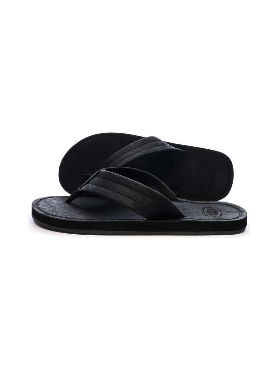 Tongs Noir Homme Superdry Vintage Flip Flop 2