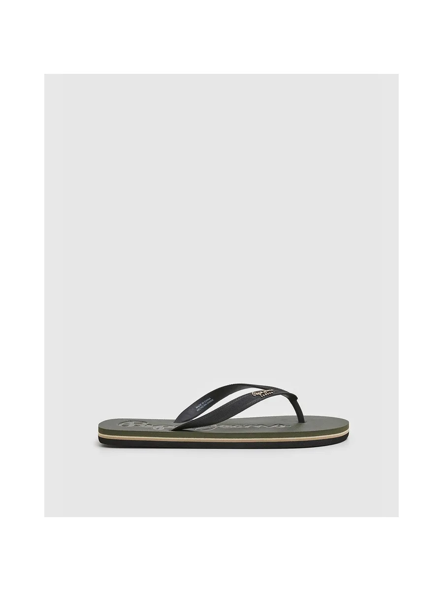 PEPE JEANS Logo Bay Beach M - Tongs 4