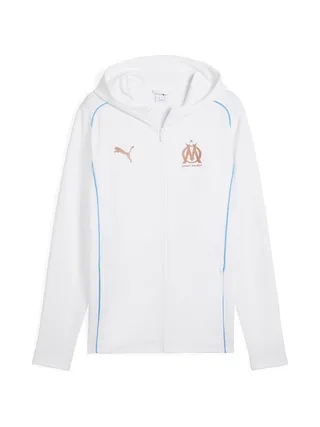 OM Veste de Survêtement Blanche Homme Puma 24/25 1