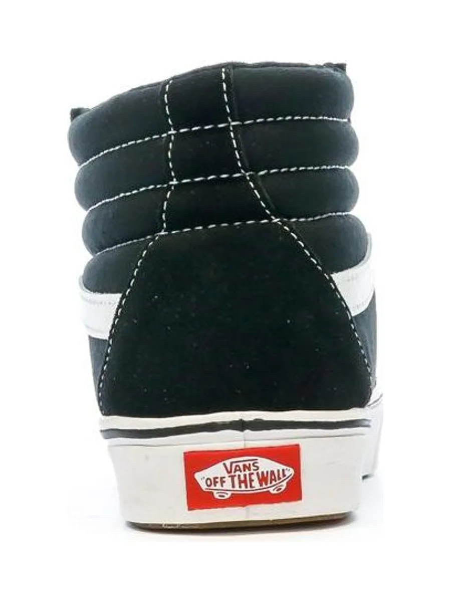 Baskets Noir/Blanc Mixte Vans Sk8-hi 4