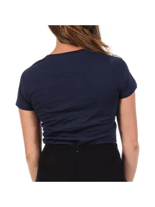T-Shirt Marine Femme Pepe jeans PL5000200 2