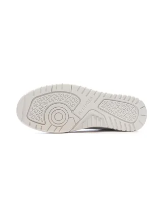 Baskets Blanches/Olive Homme Tommy Hilfiger Th Hi Vulc 5