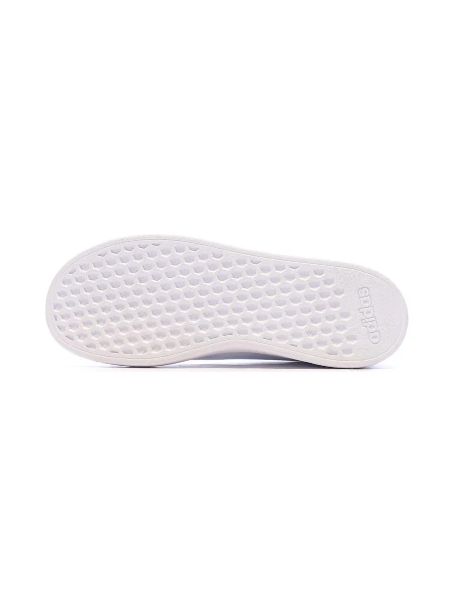 Baskets Blanc/Noir Junior Adidas Advantage 6