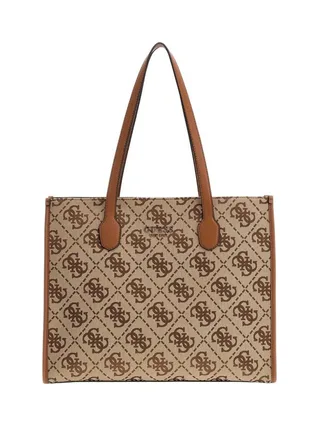 Sac à Main Marron Femme Guess Silvana 1