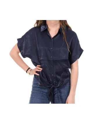 Chemise Satin Marine Femme An'ge Leonie 1