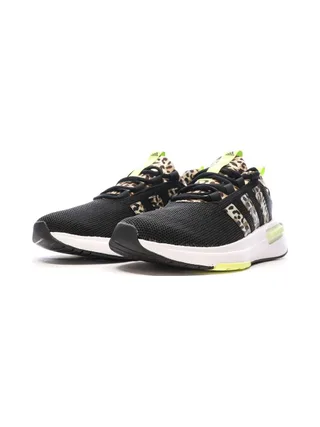 Chaussures de running Noires/Jaunes Femme Adidas Racer 6
