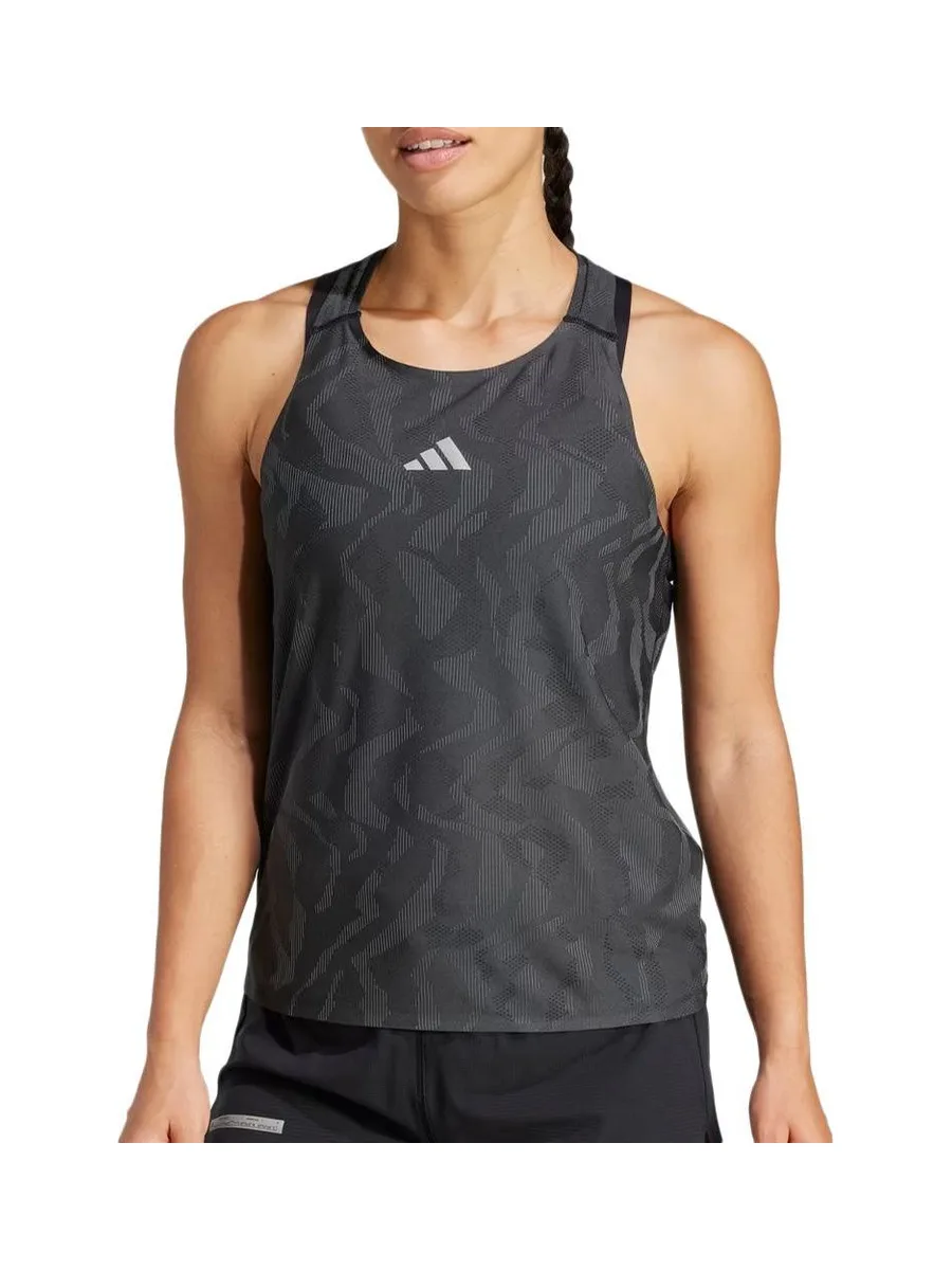Débardeur Noir Femme Adidas Eng 2