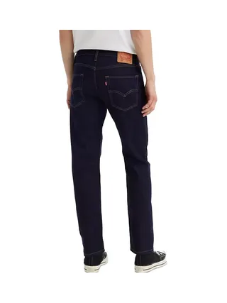 Jean Bleu Brut Homme Levi's 502 Taper Dark Indigo 2