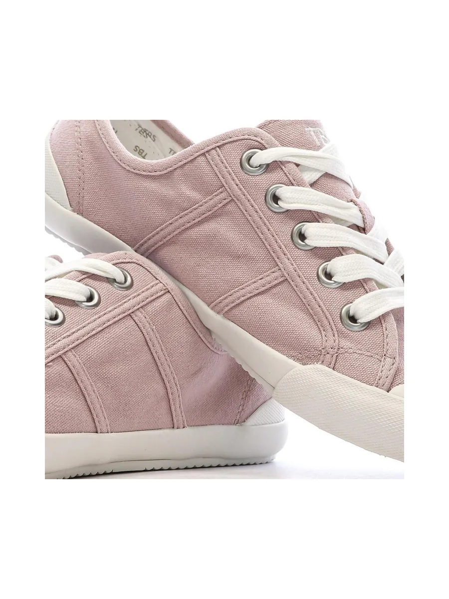 Chaussures en Toile Rose Pale Femme TBS OPIACE 8