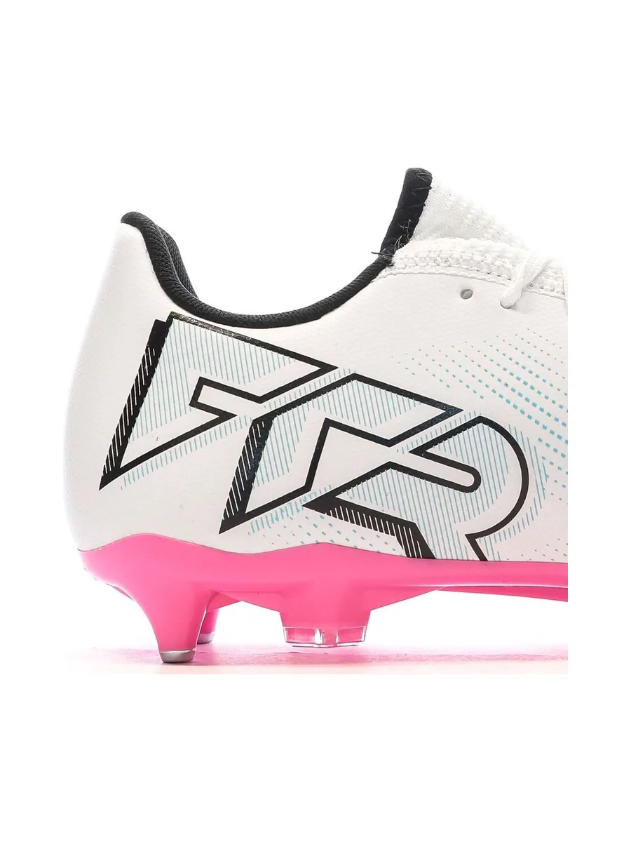 Chaussures de football Blanche/Noire/Rose Homme Puma Future 7 Play 8