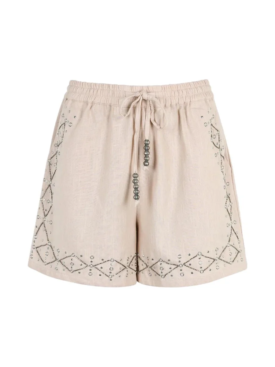 Short Beige Femme An'ge Ramalo 1