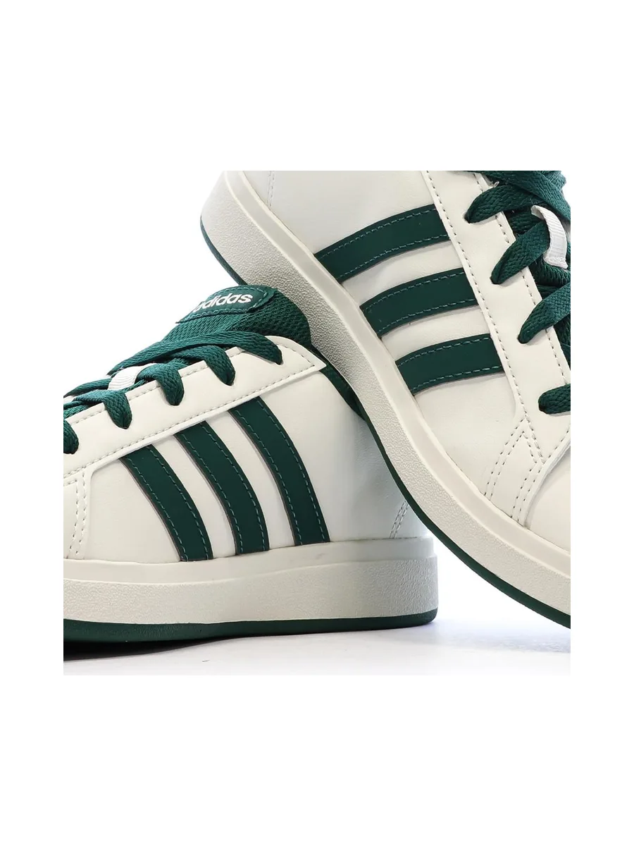 Baskets Ecru Garçon Adidas Grand Court 2.0 K 8