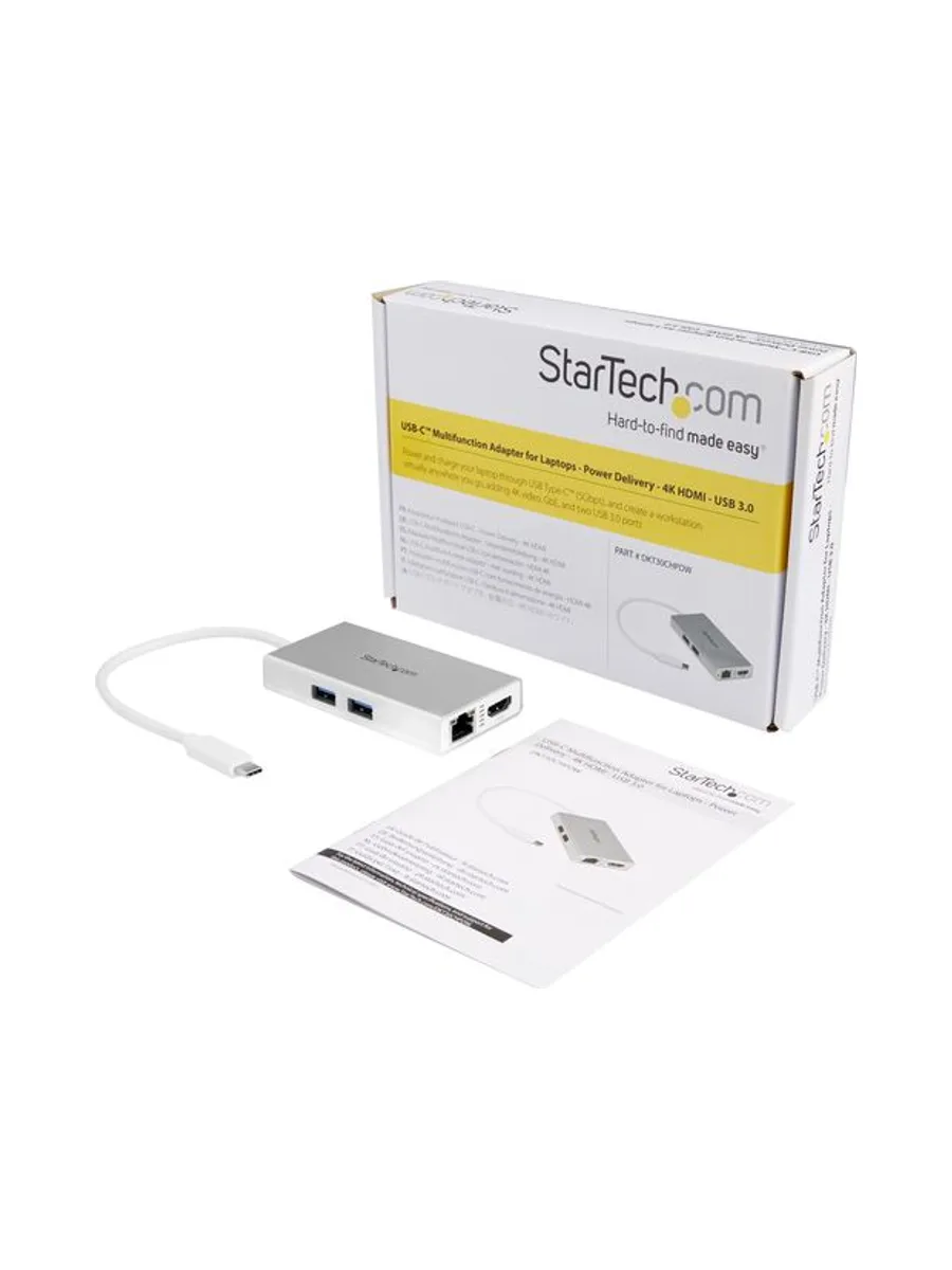 USB C Multiport Adapter - PD - Silver 6