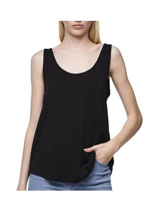 Débardeur Noir Femme Pieces Billo 1