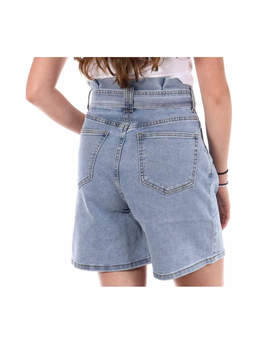 Short Mom Bleu Femme Monday Premium LW786 3