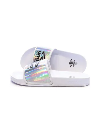 Claquettes Blanches Femme Umbro Um Tilio 1