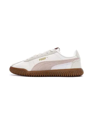 Baskets Blanches/Roses Femme Puma Club Kayzer 1