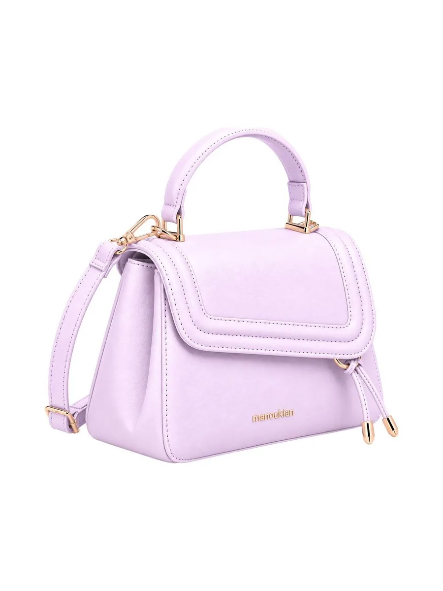 Sac à Bandoulière Mauve Femme Manoukian Melissa 2