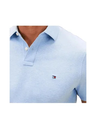 Polo Bleu clair Homme Tommy Hilfiger 1985 Regulars 3