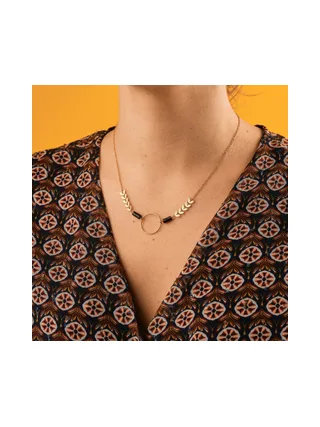 Collier Alina - Noir 2