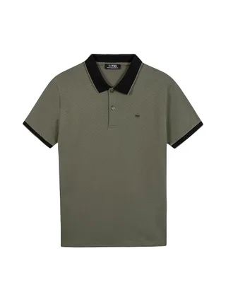 Polo Kaki Homme TBS Lierre 1