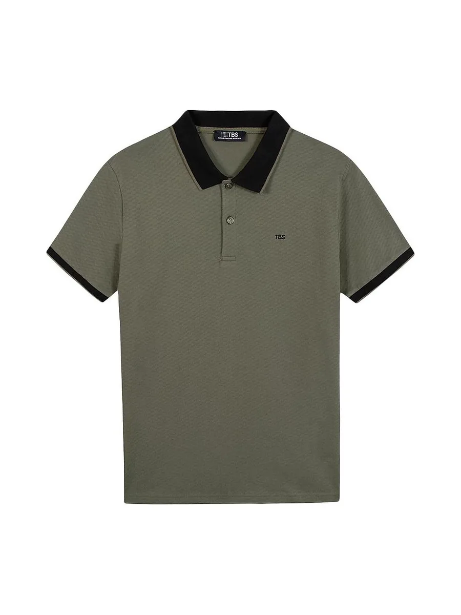 Polo Kaki Homme TBS Lierre 2