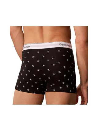 X3 Boxers Noir/Blanc Homme Calvin Klein Jeans Relaxed Fit Trunk 3