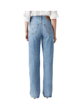 Jean Bleu Clair Femme Levi's Ribcage Wide Leg A60810 2