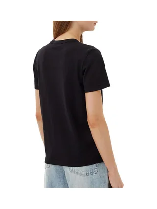 T-Shirt Noir Femme Calvin Klein Jeans Archive 2
