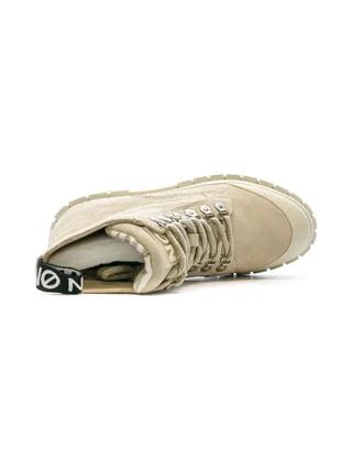 Boots Écru Femme No Name Kross Low 4