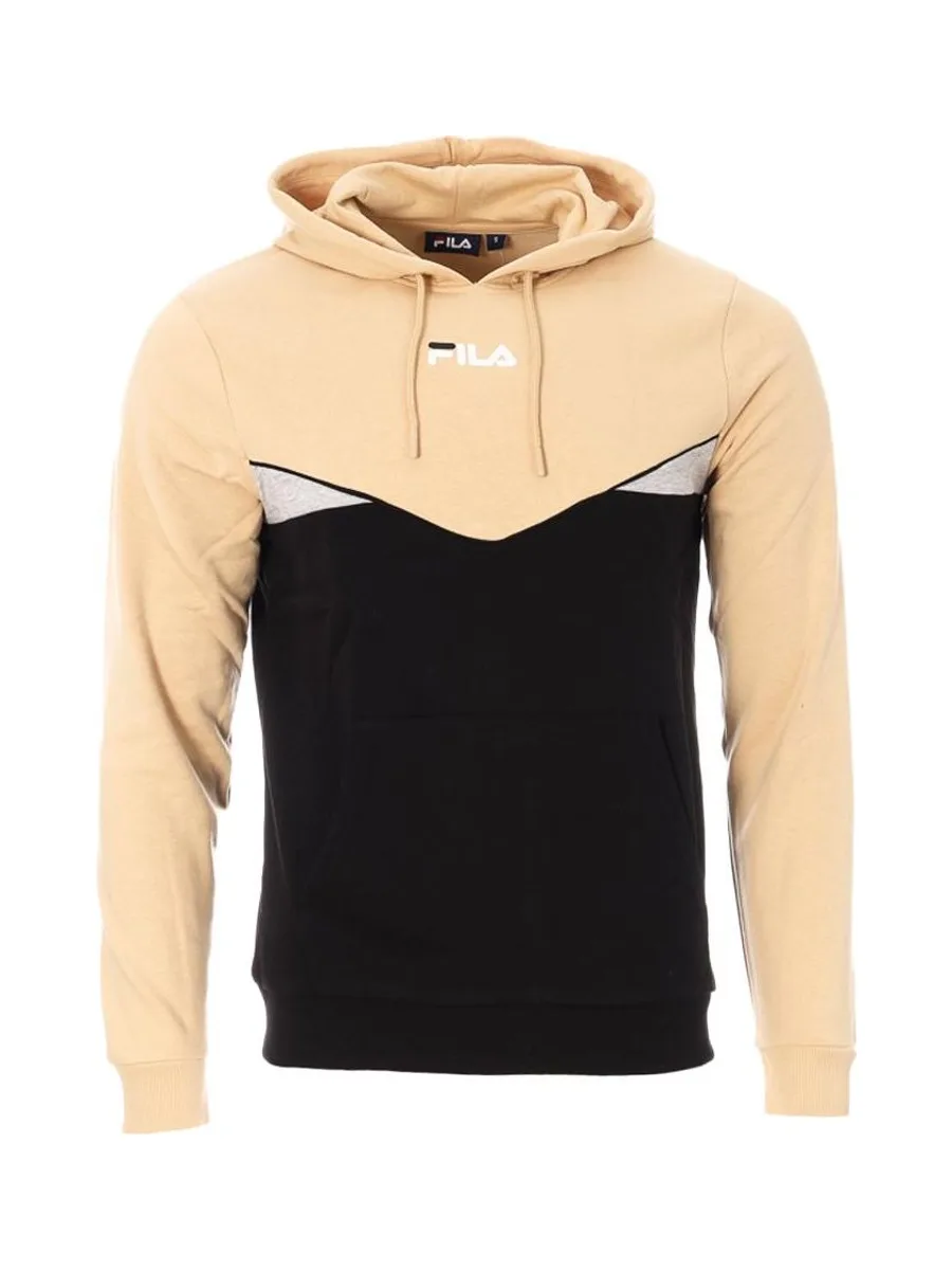 Sweat Noir/Jaune Homme Fila Simpson 2