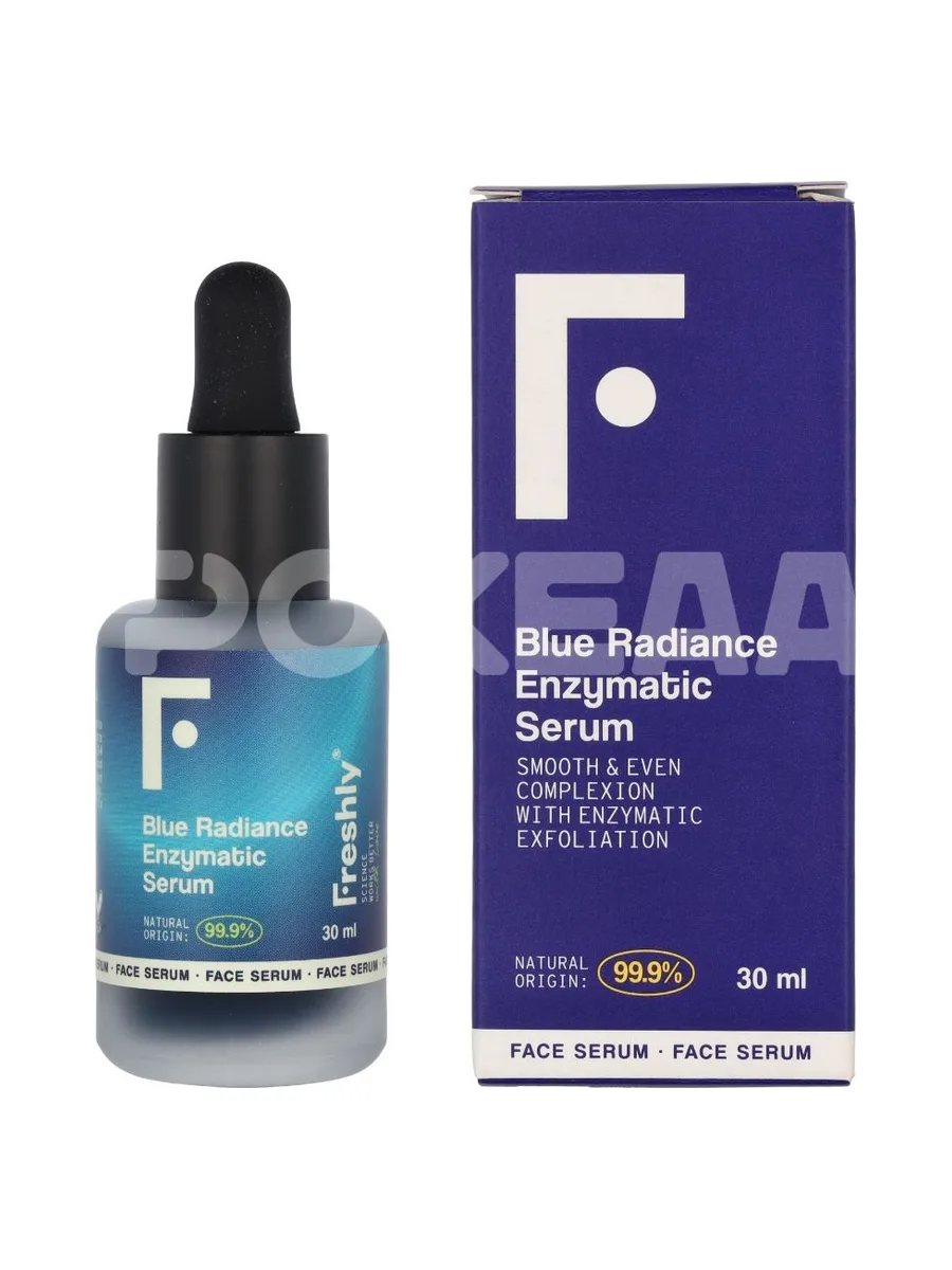 Freshly Cosmetics Blue Radiance Enzymatic Serum 30ml 1