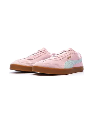 Baskets Rose/Turquoise Femme Puma Club Ii Era Suede 6