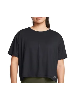 T-Shirt Noir Femme Under Armour Motion 1