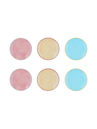 Assiette PATTERN Ø21cm - 6 pièces - Color 1