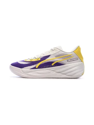 Chaussures de Basketball Blanches Homme Puma All-pro Nitro 1