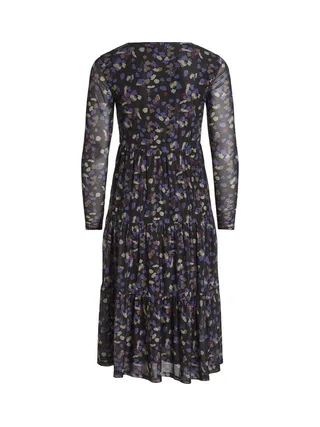 Robe Noir imprimé Femme Vila Volettis Mesi 2