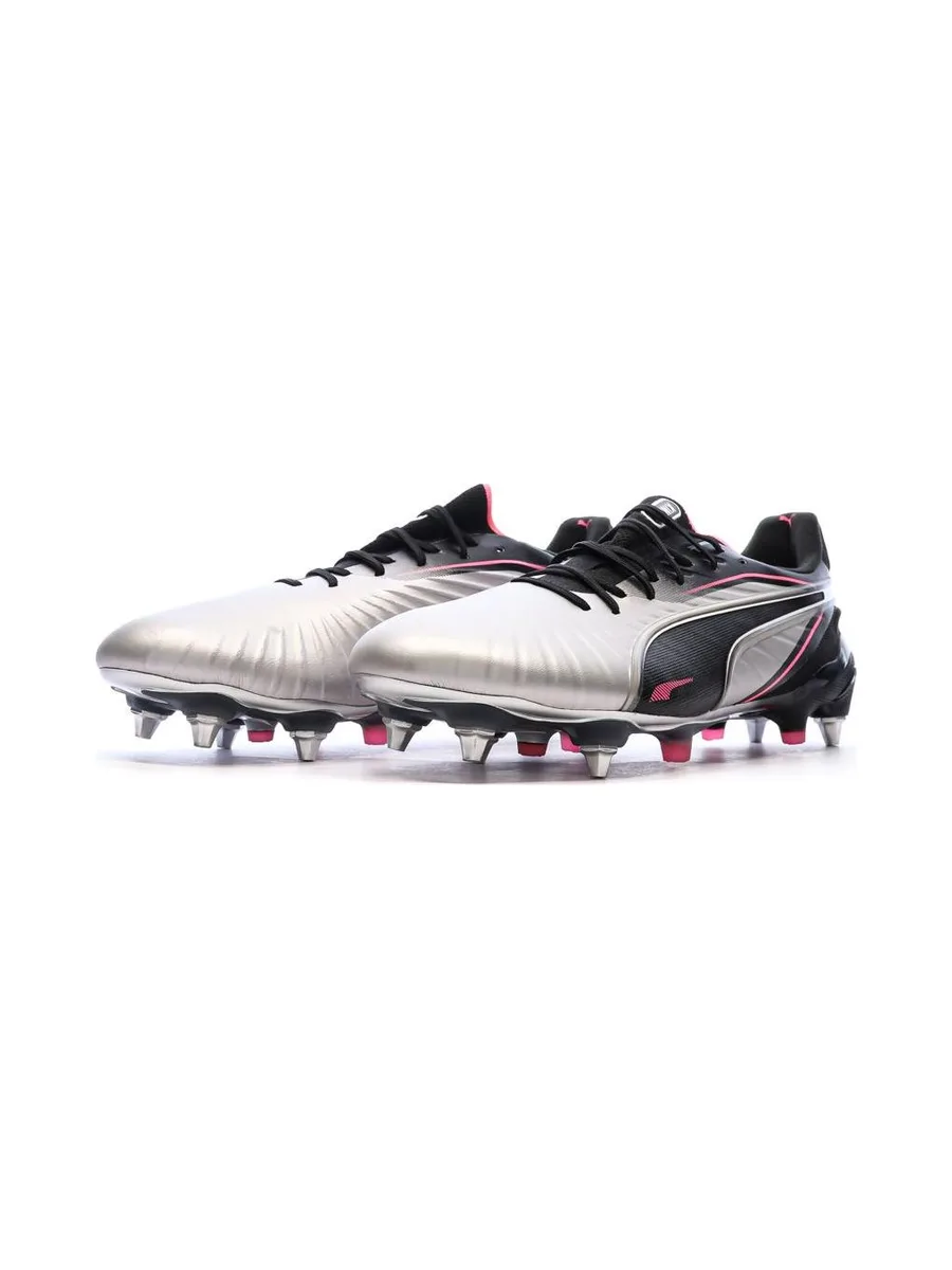Chaussures de Foot Gris/Noir Homme Puma King Ultimate MxSG 7