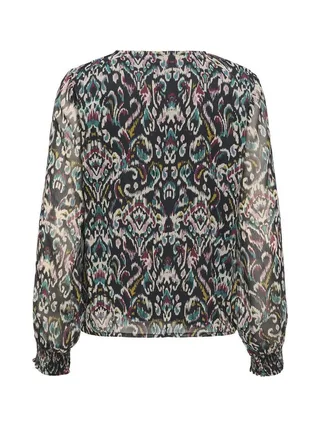 Blouse Noir Imprimé Femme JDY Jonna 2
