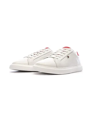 Baskets Blanches/Rouges Femme Tommy Hilfiger Icon 6